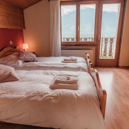Отель Relais Fleuri Chermignon-d'en Bas Экстерьер фото